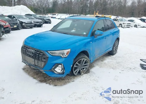 2021 Audi Q3 Premium Plus 45 Tfsi S Line Quattro Tiptronic z USA, uszkodzony, nr VIN WA1EECF32M1135274
